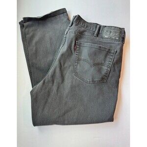 Levi's 541 Athletic Taper Jeans Men's 42x30 Gray Stretch Denim Casual Pants